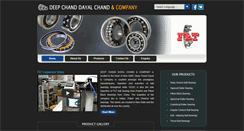 Desktop Screenshot of dcdcbearings.com